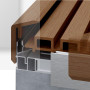 F-профіль для фасадної дошки Legro Natural Teak